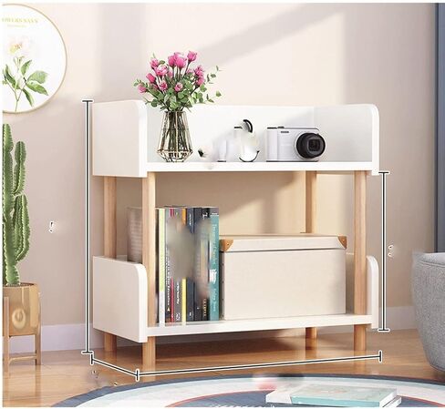 Simple Floor-to-Ceiling Bookshelf Simple Living Room Multi-Layer Shelving Shelf Saving Space Primary School(C) in Saudi Arabia