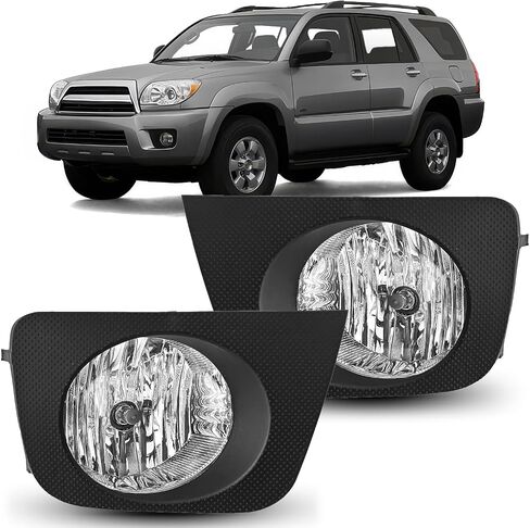 مجموعة مصابيح الضباب Nilight متوافقة مع 2016 2017 2018 Toyota RAV4 Fog Lamp Bumper Light استبدال عدسة نظيفة للركاب وجانب السائق مع مصابيح هالوجين 12 فولت H11 552، ضمان لمدة عامين in Saudi Arabia