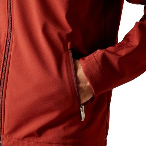 Ariat Men's New Team Softshell Jacket - Fired Brick, Large in Saudi Arabia