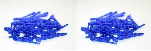 L-Style Dart Tips: Lippoint USA - 2BA Standard Thread - Plastic Soft Dart Point Replacements (50 Pack) - Blue in Saudi Arabia