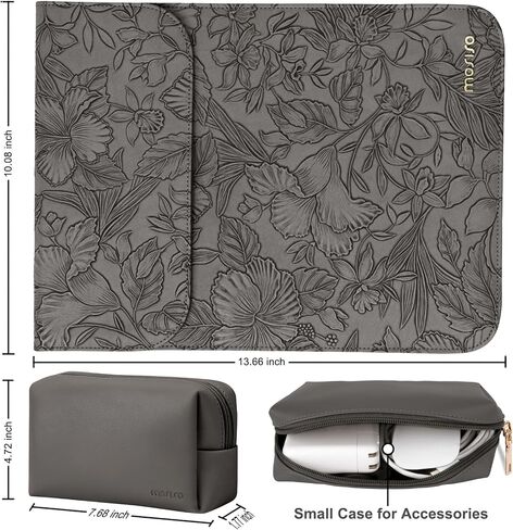 Mosiso Laptop Case 13 inch ، 13 بوصة كمبيوتر محمول متوافق مع MacBook Air M4 M3 M2 M1 2025-2018 / Pro M2 M1 2025-2016 ، مقف in Kuwait