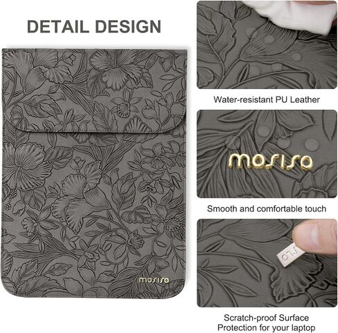 Mosiso Laptop Case 13 inch ، 13 بوصة كمبيوتر محمول متوافق مع MacBook Air M4 M3 M2 M1 2025-2018 / Pro M2 M1 2025-2016 ، مقف in Kuwait