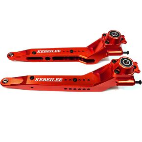CNC 7075#الألومنيوم الخلفي الذراع والمركز لـ Losi RZR Rey 1/10 (Orange)