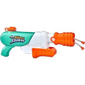 Nerf Super Soaker Hydro Frenzy Water Blaster, Wild 3-in-1 Soaking Fun, Adjustable Nozzle, 2 Water-Launching Tubes, for Kids Teens Adults