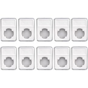 10Pack Holder Protector Coin Display Slab 19MM Fit for NGC PCGS Grade Collection Box