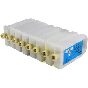 Refillable Ink Cartridge Compatible with IPF8000 IPF9000 IPF8300 IPF8100 Available in 12 Colors Compatible with PFI-701 PFI-703 PFI-704 PFI-706 with Chip