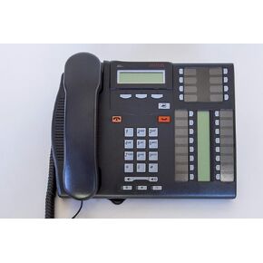 Nortel Avaya T7316E Digital Norstar Telephone in Charcoal Color (Renewed)