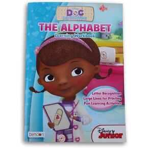 Doc McStuffins Alphabet Learning Workbook