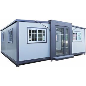 Modular Building 20X20ft Comes with 2 Bedrooms 1 Washroom,1 Kitchen and Small Dining Area with Huge Windows and Door