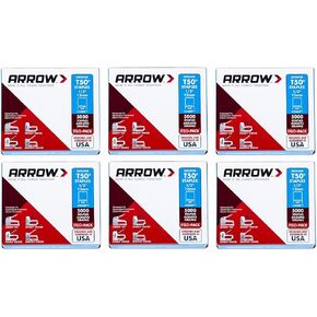 Arrow Fastener 508IP Genuine T50 1/2-Inch Staples, 30,000-Pack
