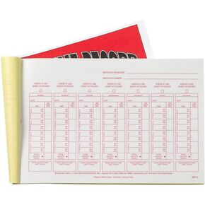 Driver Exemption Log Book 5-pk. for Short-Haul Operations - Book Format, 2-Ply with Carbon, 8.5" x 5.5", J. J. Keller & Associates, Inc.