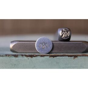 6mm Southwest Thunderbird Metal Punch Design Stamp - Supply Guy - CH-445
