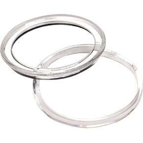 Air-Tite Holder A24 25ct Coin Holder/Coin Capsules - Protect & Display 24mm Collectible Coins, Direct Fit for Quarters, Clear and Durable Protection for Collectible Coins Preserve Your Quarter