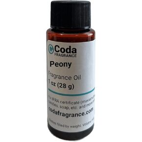 Pink Peony Candle Making Scent (Fragrance Oil) | by Coda Fragrance | for Candles, Soap, and More (1, Ounces)