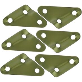 ToyAndona 20pcs Aluminium Aluminium Guyline Fercuster Telecter for Camping Thous