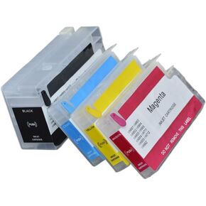 Refill Ink Cartridge Compatible with Officejet Pro 9010 9012 9015 9016 9018 9019 9020 9025 with ARC Chip Compatible with 962 962XL