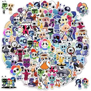 122pcs Stickers for Game Fans Water Bottles Stickers Pack Waterproof Cute for Laptop Water Bottles