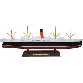 RMS Carpathia Model - Highly Detailed Replica Historically Accurate No Assembly Required (Model with Stand)