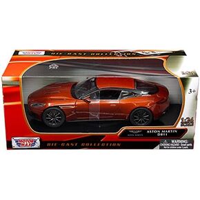 Aston Martin DB11 Copper Orange 1/24 Diecast Model Car by Motormax 79345