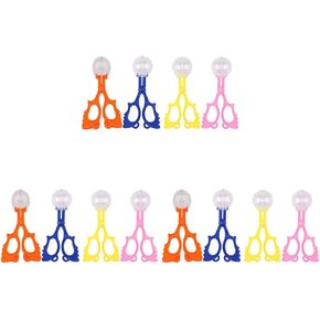 Catcher 12pcs Catcher+ Scoopers Collection Holiday Children Nature Birthday Toy Blue Sensory Tongs Pink Development Insecrt Toddler for Catch Catcher