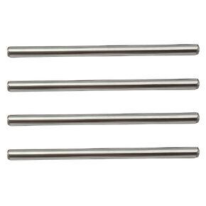 4pcs فولاذ دبابيس المفصلية السفلية 4x67.5mm ل Arrma 1/7 و 1/8 RC سيارات ، يناسب الجناية ، الإطفاء ، لا حدود لها ، المخالفة ، Typhon ، Talion ، سيئة السمعة ، منبوذ 6S BLX ، يحل محل ARAC5032 ، AR330381