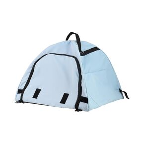 Laptop Sun Shade & Privacy Shield - Foldable Outdoor Sunscreen for 13-16 inch Notebook Computer, Waterproof, Portable Tent for Beach, Travel, Work Outside（Light Blue）