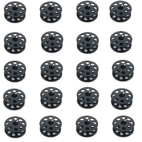 20 GAMMILL Quilter M Large Slotted BOBBINS with Holes #18034