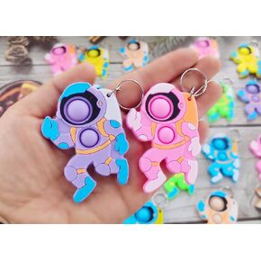 24 Packs Bulk Spaceman Mini pop for Classroom Students, Space Birthday Party favors