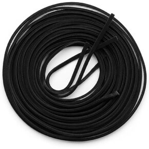 Lakei Black 10 Meters Leather Rope Imitation Suede Rope Leather Rope Cord for Jewelry Making Necklace Bracelet Art Craft Beading (Black)