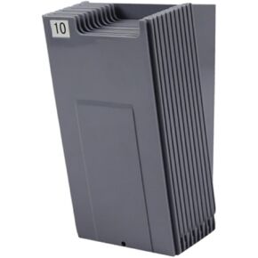 Time Card Holder Expanding Time Card Rack for Office Punch in Clock Out Retractable Office Time Cards Rack Holder 10 Pockets