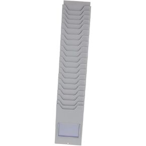 NUOBESTY Rack Warehouse Material Card Mounted Document Holder for Efficient Storage Offices Classrooms and Lightweight Design Easy Installation