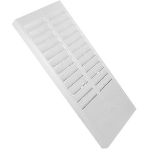 NUOBESTY Wall Mount Attendance Cardholder Rack Lightweight Card Holder for Office and Warehouse Material Includes Stickers Space-Saving Design for Card Classification