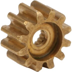 Brass Servo Gear Set with 12 Tooth and 25 Tooth Spline MOD 0.8 for Durable Servo Performance