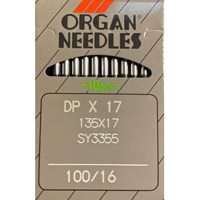 Needle It Up with 10 Organ Needles for Consew 206RB Sewing Machine - Size 100/16