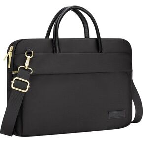 RAINYEAR Laptop Bag for Women, Protective Large Capacity Computer Shoulder Bag for 13-14 Inch Computer Notebook