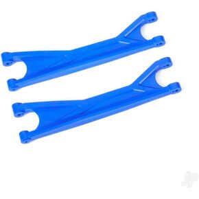 Traxxas 7892X Blue Suspension Arms, Upper (2): X-Maxx WideMaxx Kit