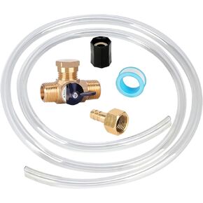 Upgrade RV Winterizing Kit- RV Antifreeze Pump Kit-Allows You to Use Boat/RV Water Pump to Fill Pipes With Antifreeze-Camper Winterization Kit