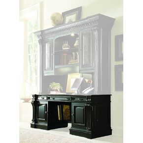 Hooker Furniture Telluride Computer Credenza Desk in Black