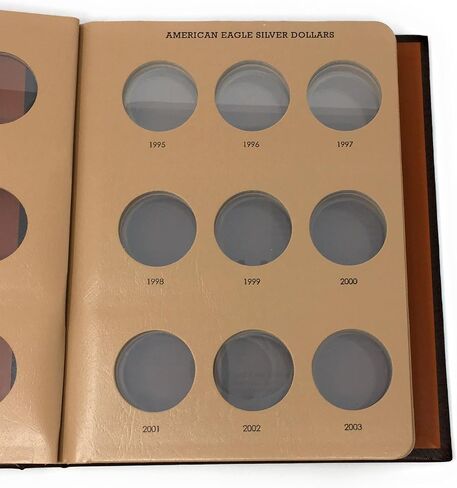 Dansco US American Silver Eagle Coin Album 1986 حتى الآن #7181 in Kuwait