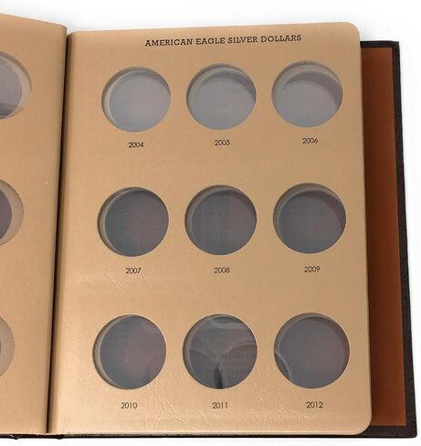Dansco US American Silver Eagle Coin Album 1986 حتى الآن #7181 in Kuwait