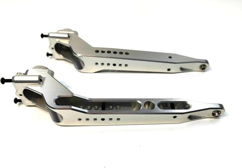 CNC 7075#Aluminum Rear Trailing arm&hub for LOSI RZR Rey 1/10 (Orange) in Saudi Arabia
