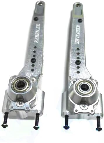 CNC 7075#Aluminum Rear Trailing arm&hub for LOSI RZR Rey 1/10 (Orange) in Saudi Arabia