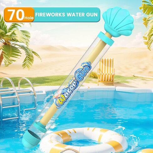 Firework Water Guns, Romantic Firework Style Water Spray Toy for Couples, Firework Water Squirter, High Pressure Pull-Out Sprinkler Spray Toys for Bathing Pool in Saudi Arabia