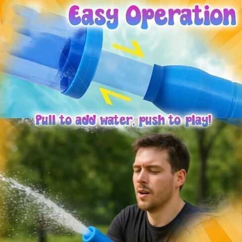 Firework Water Guns, Romantic Firework Style Water Spray Toy for Couples, Firework Water Squirter, High Pressure Pull-Out Sprinkler Spray Toys for Bathing Pool in Saudi Arabia