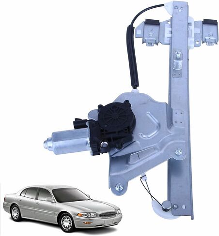 741-599 Rear Passenger (Right) Side Power Window Regulator w/Motor Fit 00-04 Dodge Dakota Quad/Crew Cab Only 98-03 Durango 55256494AF 55256494AI in Kuwait