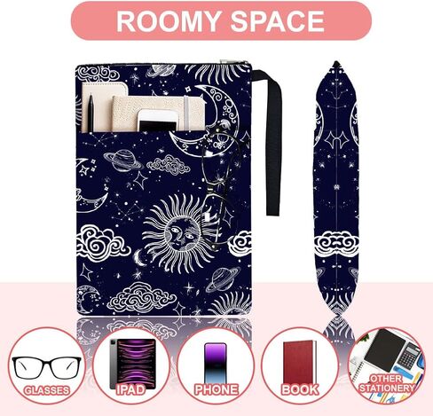 1pc Book Sleeve with Zipper 13.4x9.45 inches(34x24cm) Watercolor Forset Book Covers for Paperbacks Bookish Book Protectors for Students Teachers in Saudi Arabia