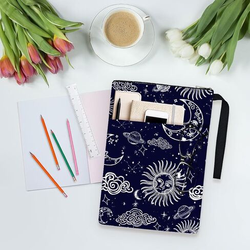 1pc Book Sleeve with Zipper 13.4x9.45 inches(34x24cm) Watercolor Forset Book Covers for Paperbacks Bookish Book Protectors for Students Teachers in Saudi Arabia