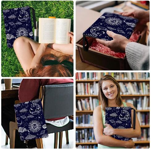 1pc Book Sleeve with Zipper 13.4x9.45 inches(34x24cm) Watercolor Forset Book Covers for Paperbacks Bookish Book Protectors for Students Teachers in Saudi Arabia