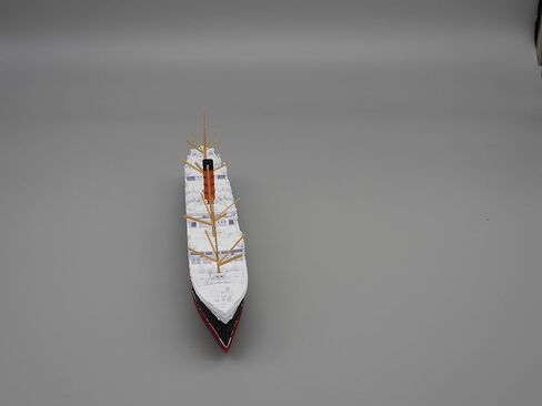 طراز RMS Carpathia - نسخة طبق الأصل مفصلة للغاية تاريخيًا لا توجد تجميع مطلوب (نموذج مع حامل) in Kuwait