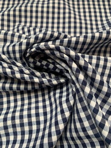 1/8 Inch Red Gingham Fabric by The Yard – 60" Wide Poly Cotton Blend, Small Checkered Material for Sewing, Quilting, Crafts, Tablecloths, Clothing in Kuwait